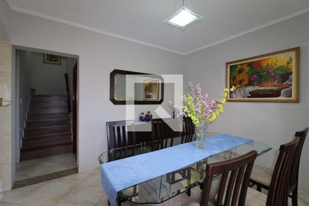 Sala de Jantar de casa à venda com 3 quartos, 199m² em Vila Pires, Santo André