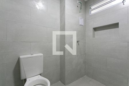Banheiro da Suíte de apartamento para alugar com 1 quarto, 38m² em Vila Esperança, São Paulo
