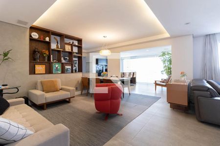 Sala de apartamento à venda com 3 quartos, 134m² em Aclimação, São Paulo