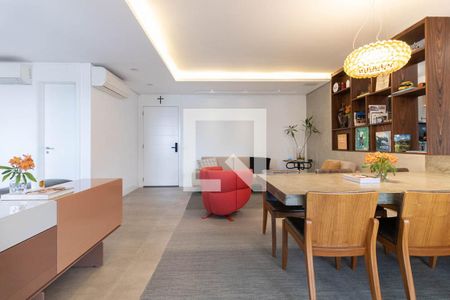 Sala de apartamento à venda com 3 quartos, 134m² em Aclimação, São Paulo