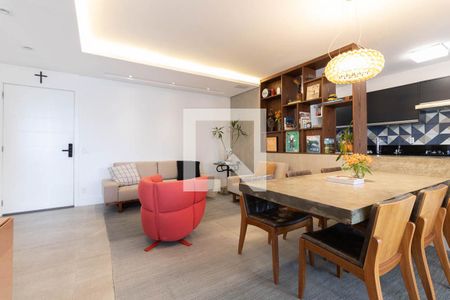 Sala de apartamento à venda com 3 quartos, 134m² em Aclimação, São Paulo