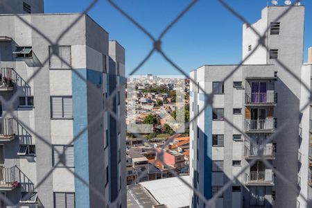 Vista da varanda de apartamento à venda com 2 quartos, 52m² em Vila Santa Luzia, Diadema