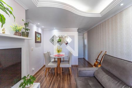 Sala de apartamento à venda com 2 quartos, 52m² em Vila Santa Luzia, Diadema