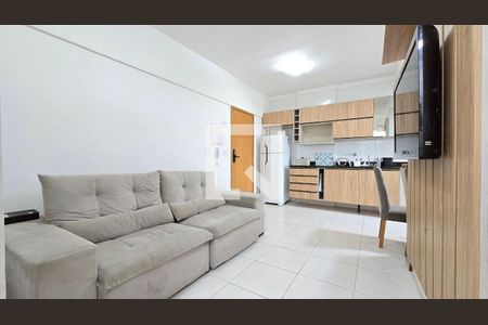 Sala de apartamento para alugar com 2 quartos, 52m² em Macuco, Santos