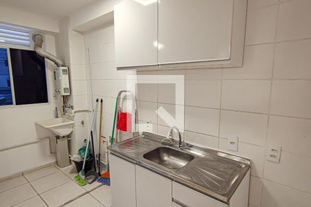 Sala/Cozinha de apartamento à venda com 2 quartos, 43m² em Curicica, Rio de Janeiro