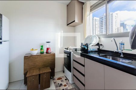 Cozinha e Área de Serviço de apartamento para alugar com 1 quarto, 30m² em Vila Dom Pedro I, São Paulo