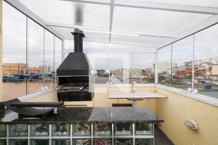 Cobertura e Área Gourmet de apartamento à venda com 3 quartos, 166m² em Santa Maria, São Caetano do Sul