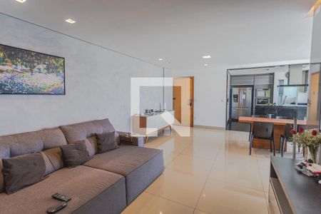 Sala de apartamento à venda com 4 quartos, 154m² em Maria Virgínia, Belo Horizonte