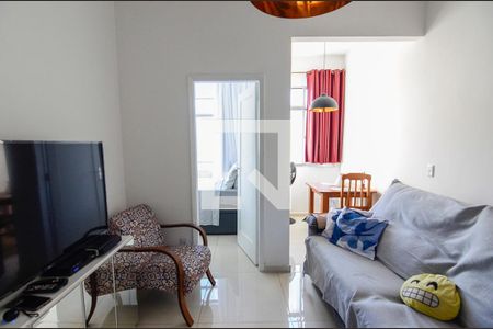 Sala de apartamento à venda com 1 quarto, 40m² em Tijuca, Rio de Janeiro