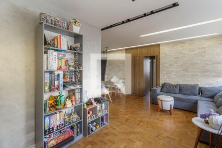 Sala de apartamento à venda com 3 quartos, 103m² em Indianópolis, São Paulo