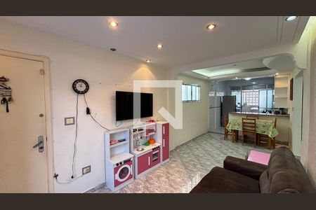 Sala de apartamento à venda com 2 quartos, 73m² em Jardim Bela Vista, Santo André