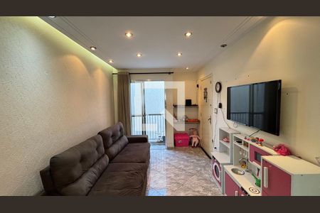 Sala de apartamento à venda com 2 quartos, 73m² em Jardim Bela Vista, Santo André