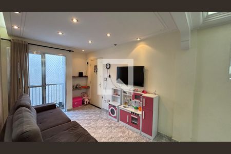 Sala de apartamento à venda com 2 quartos, 73m² em Jardim Bela Vista, Santo André