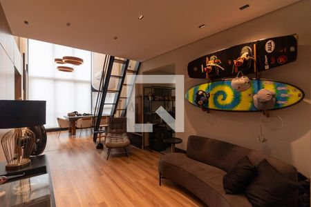 Sala de apartamento à venda com 3 quartos, 127m² em Vila Olímpia, São Paulo