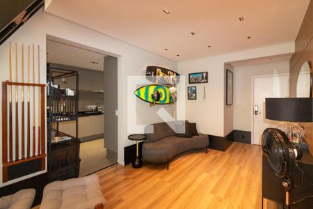 Sala de apartamento à venda com 3 quartos, 127m² em Vila Olímpia, São Paulo