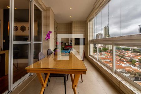 Varanda da Sala  de apartamento à venda com 3 quartos, 234m² em Itaim Bibi, São Paulo