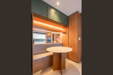 Sala/Cozinha de apartamento para alugar com 1 quarto, 37m² em Pinheiros, São Paulo