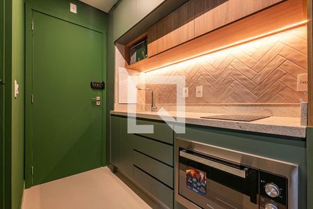 Sala/Cozinha de apartamento para alugar com 1 quarto, 37m² em Pinheiros, São Paulo