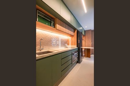 Sala/Cozinha de apartamento para alugar com 1 quarto, 37m² em Pinheiros, São Paulo