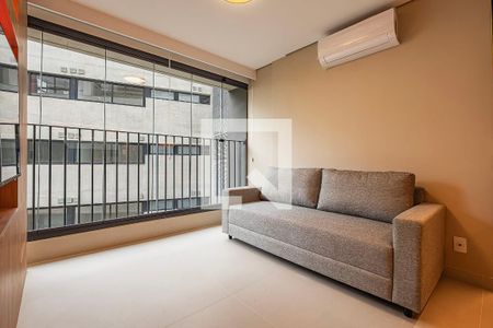 Sala/Cozinha de apartamento para alugar com 1 quarto, 37m² em Pinheiros, São Paulo