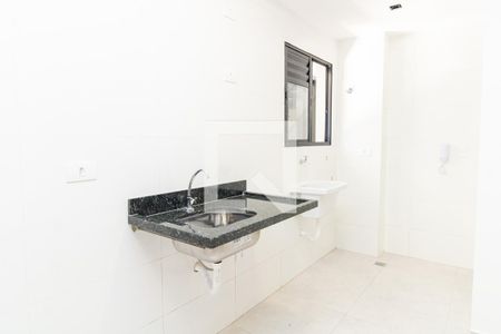 Sala/Cozinha de apartamento à venda com 1 quarto, 33m² em Vila Nova Carolina, São Paulo