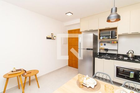 Sala/Cozinha de apartamento à venda com 1 quarto, 30m² em Vila Nova Carolina, São Paulo
