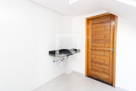 Sala/Cozinha de apartamento à venda com 1 quarto, 38m² em Vila Nova Carolina, São Paulo