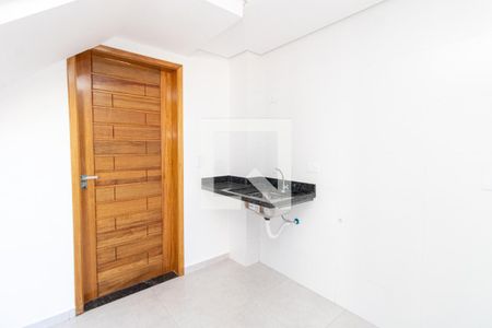 Sala/Cozinha de apartamento à venda com 1 quarto, 55m² em Vila Nova Carolina, São Paulo