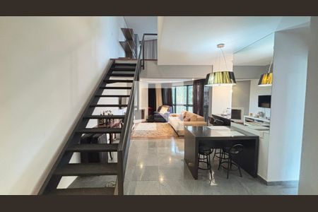 Sala - Sala de Jantar de apartamento à venda com 1 quarto, 97m² em Jardim, Santo André