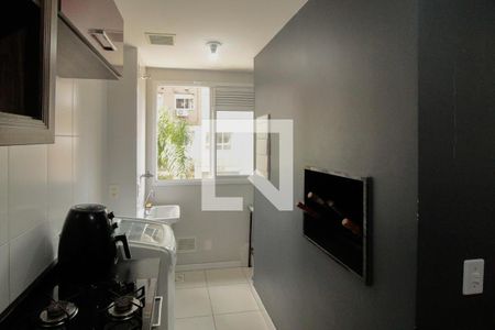Cozinha de apartamento para alugar com 2 quartos, 64m² em Jardim Carvalho, Porto Alegre