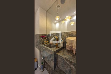 Lavabo de apartamento à venda com 2 quartos, 123m² em Centro, Santo André