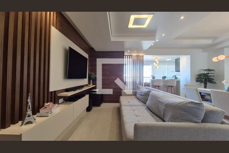 Sala de apartamento à venda com 2 quartos, 123m² em Centro, Santo André