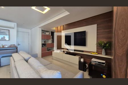 Sala de apartamento à venda com 2 quartos, 123m² em Centro, Santo André