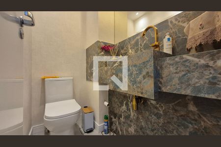 Lavabo de apartamento à venda com 2 quartos, 123m² em Centro, Santo André