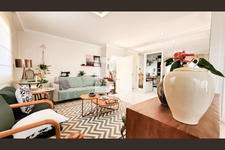 Sala de casa de condomínio à venda com 4 quartos, 230m² em Loteamento Caminhos de San Conrado (sousas), Campinas