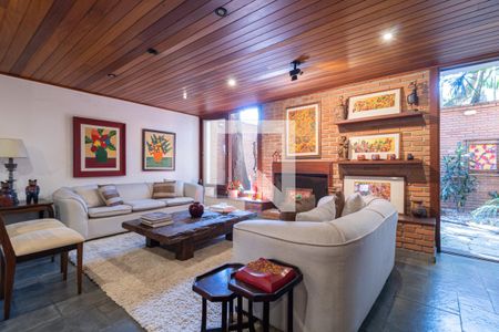 Sala de casa para alugar com 4 quartos, 300m² em Indianópolis, São Paulo