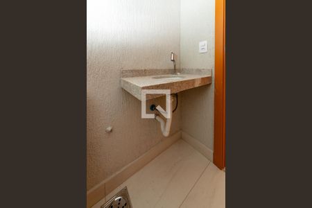 Lavabo de apartamento à venda com 3 quartos, 136m² em Minas Brasil, Belo Horizonte