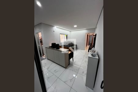Sala de apartamento à venda com 2 quartos, 56m² em Vila Amabile Pezzolo, Santo André