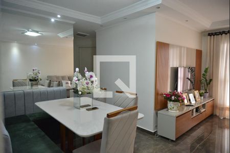 Sala de apartamento à venda com 3 quartos, 70m² em Vila Bela Vista, Santo André