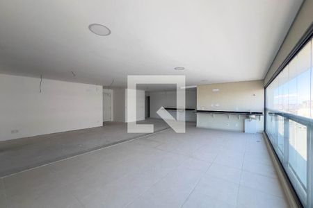 Sala e cozinha de apartamento à venda com 3 quartos, 160m² em Vila Dom Pedro I, São Paulo