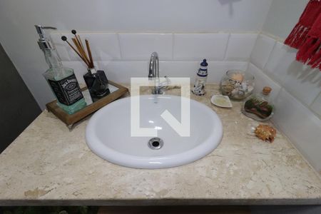 Lavabo da Sala de apartamento à venda com 2 quartos, 106m² em Vila Príncipe de Gales, Santo André