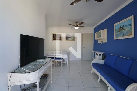 Sala de apartamento para alugar com 3 quartos, 151m² em Vila Luis Antonio, Guarujá