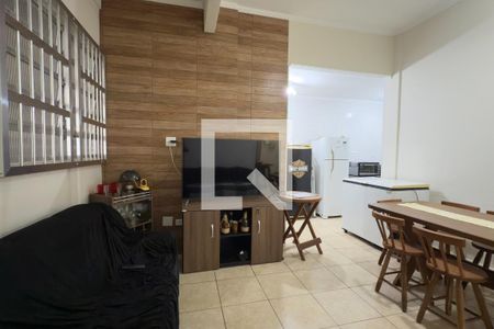 Sala de apartamento para alugar com 3 quartos, 89m² em Cidade Ocian, Praia Grande