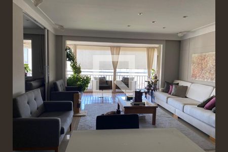 Sala de apartamento para alugar com 3 quartos, 148m² em Vila Sonia, São Paulo