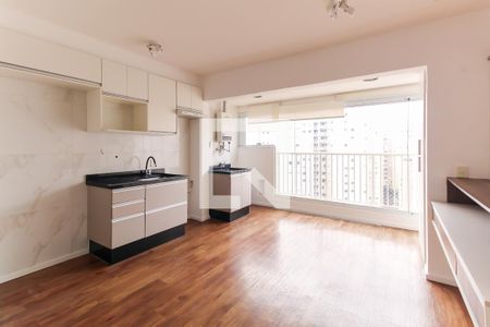 Sala/Cozinha de apartamento para alugar com 1 quarto, 38m² em Belenzinho, São Paulo