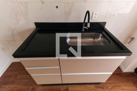 Sala/Cozinha de apartamento para alugar com 1 quarto, 38m² em Belenzinho, São Paulo