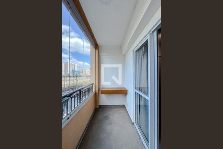 Varanda de kitnet/studio para alugar com 1 quarto, 25m² em Belenzinho, São Paulo