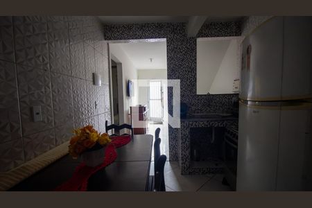 Cozinha e Área de Serviço de apartamento para alugar com 1 quarto, 50m² em Vargem Pequena, Rio de Janeiro