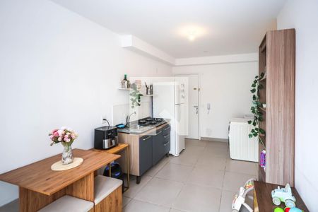 Sala e Cozinha de apartamento para alugar com 2 quartos, 36m² em Ipiranga, São Paulo