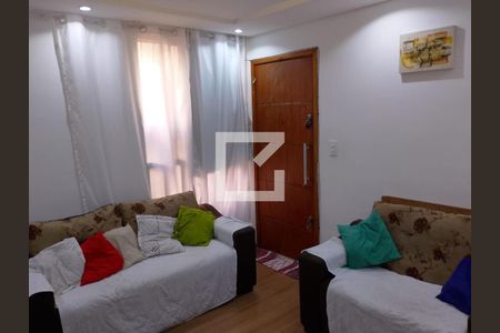 Sala de apartamento para alugar com 2 quartos, 60m² em Maria Helena (justinópolis), Ribeirão das Neves